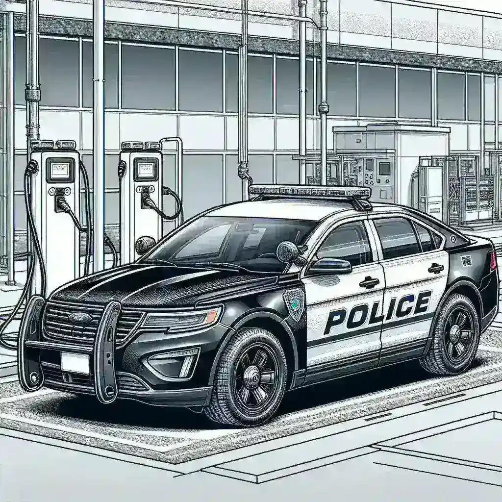 Ford Unveils Factory-Built EV Police Interceptor Vehicles